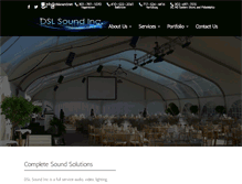 Tablet Screenshot of dslsound.net